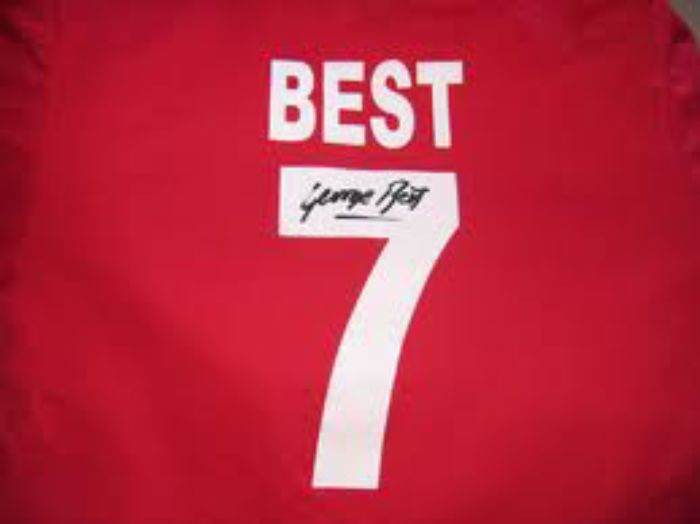 george best manchester united jersey