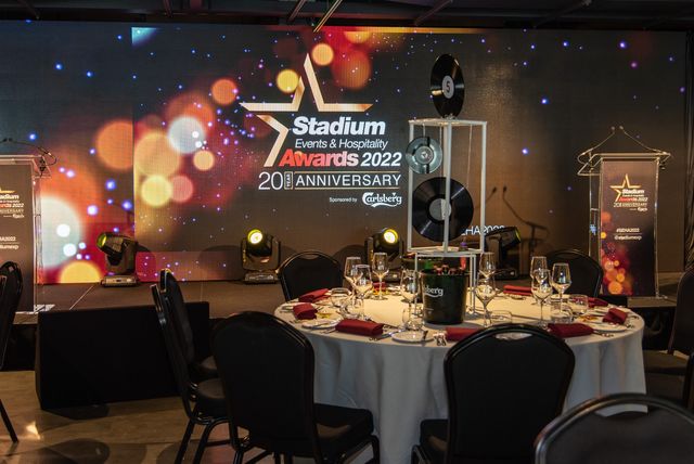 The Stadium Event & Hospitality Awards returned last night at Liverpool's Anfield Stadium