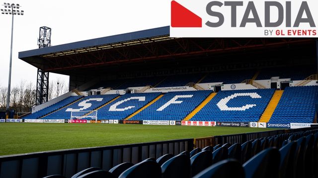 Stadia by GL events revamp Stockport County stand